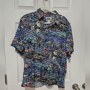 Reyn Spooner The Art Of Eddy Y Vintage Button Up